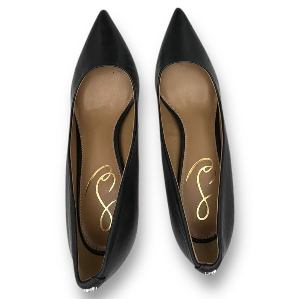 Sam Edelman Womens Pointed Toe Pumps Heels Black Size 6 - Picture 6 of 11
